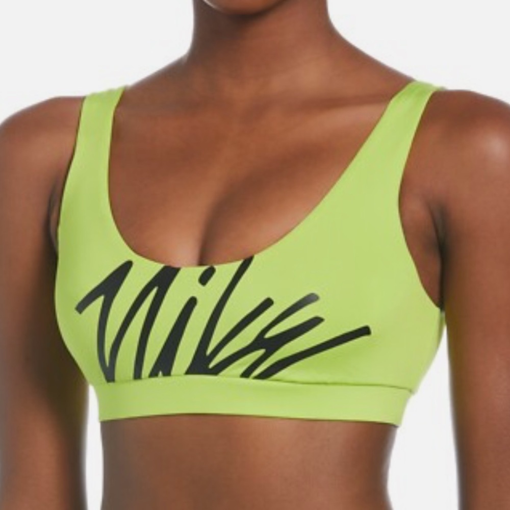 Nike Two Piece Neon Bikini High Rise